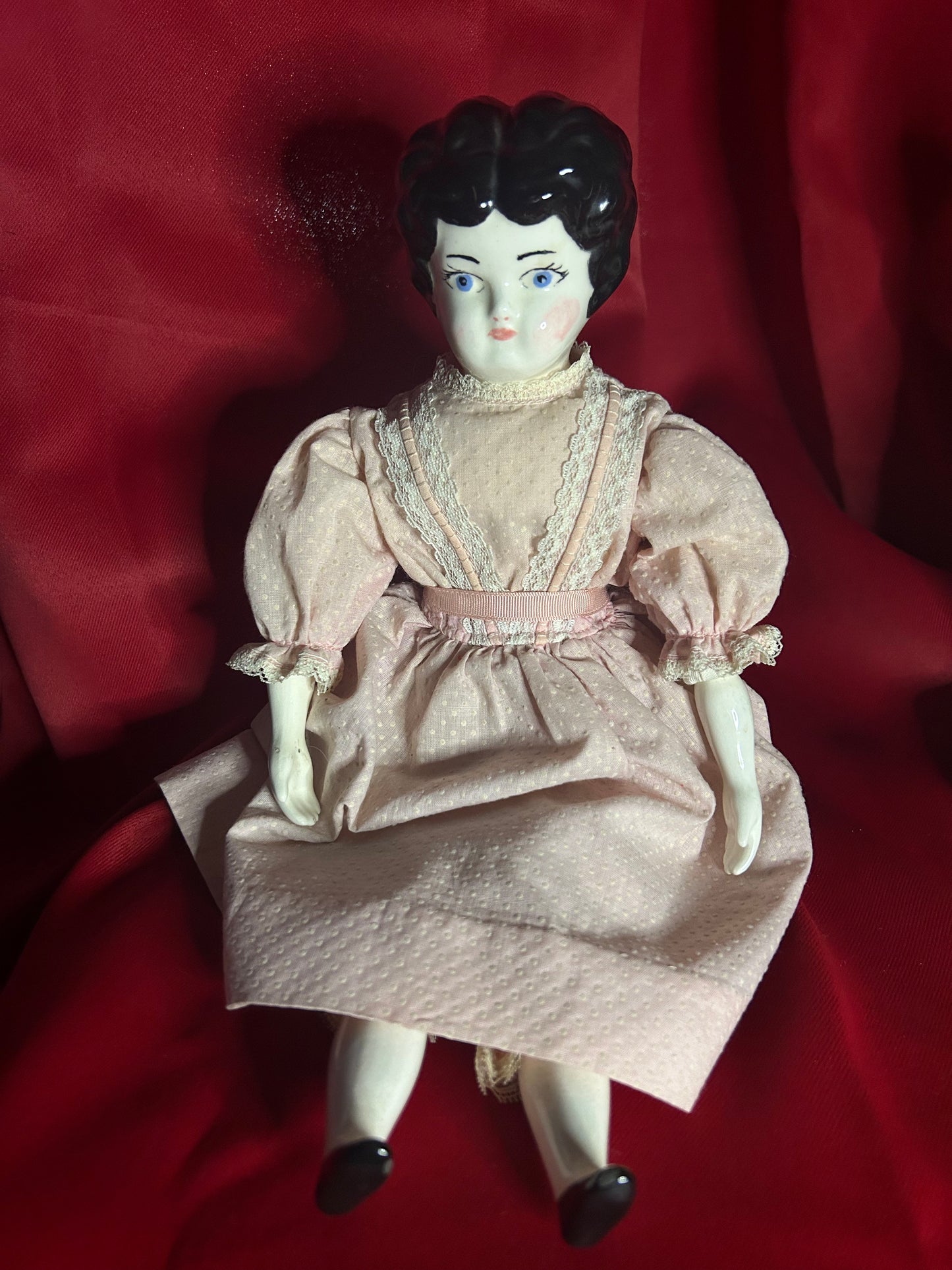 Vintage Large Reproduction China Doll