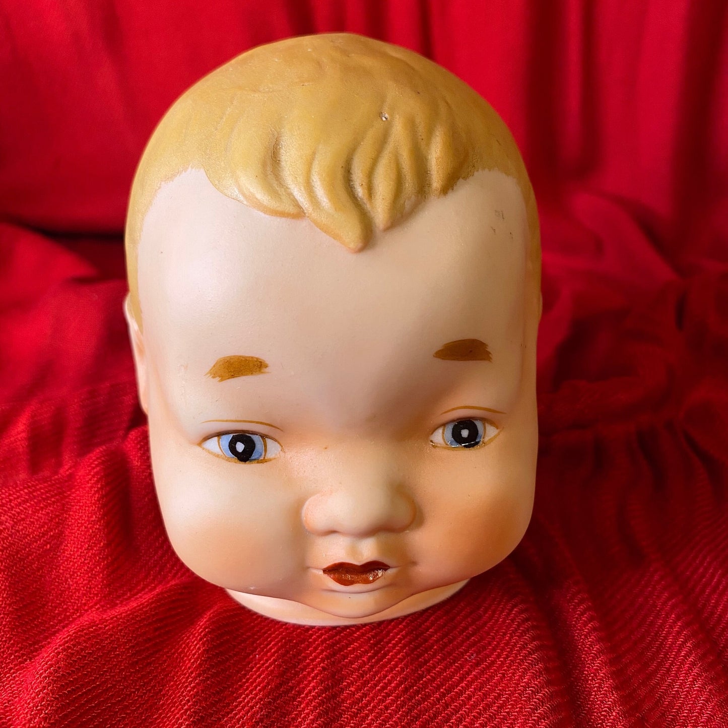 Vintage Porcelain Doll Head Made in Japan