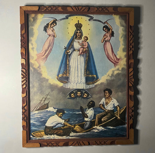Hecho en Mexico Virgen de la Caridad del Cobre