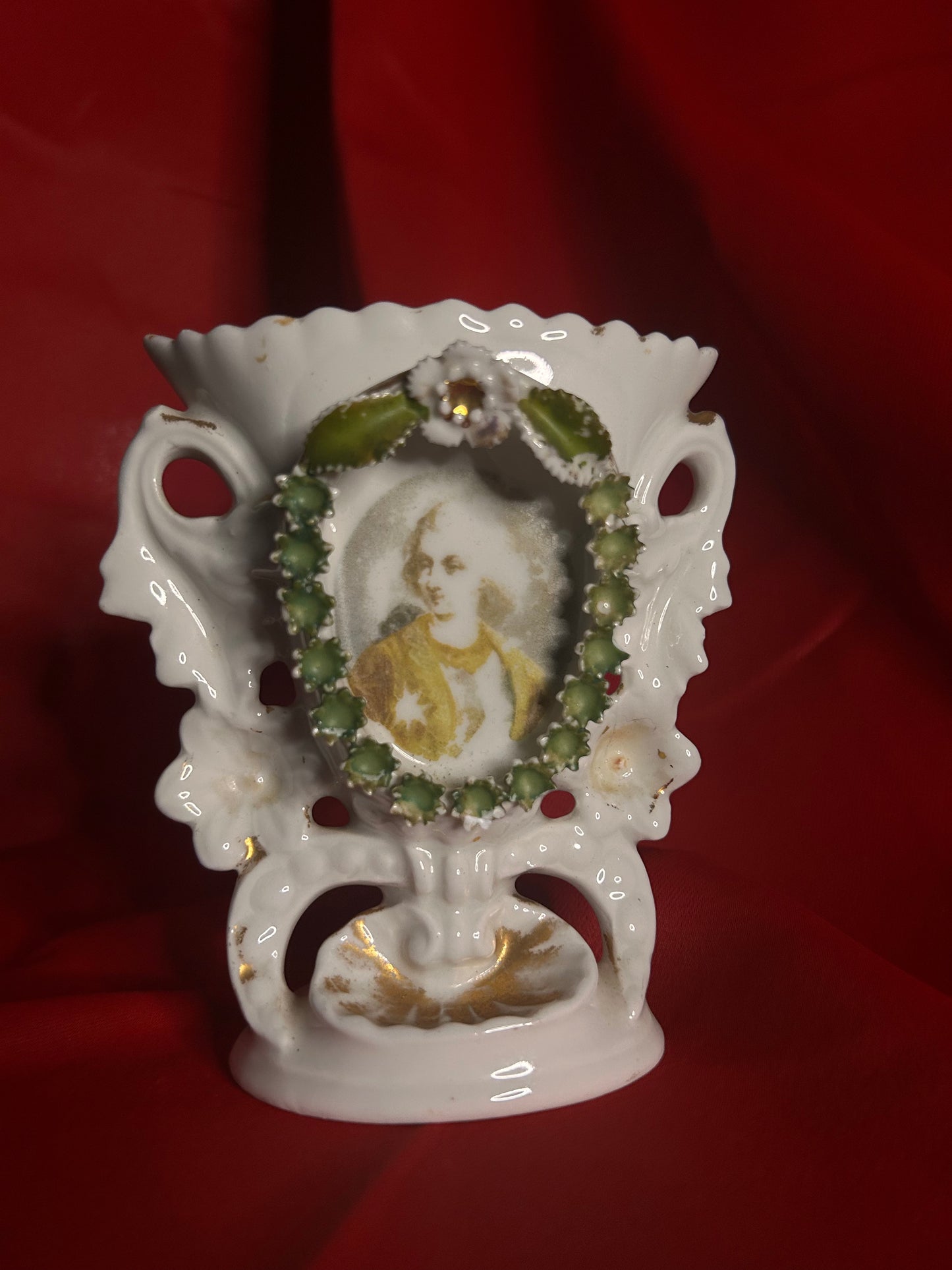 Antique Porcelain Handpainted Vase