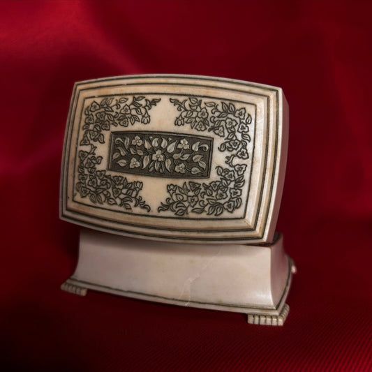Art Deco Celluloid Ring Presentation Box