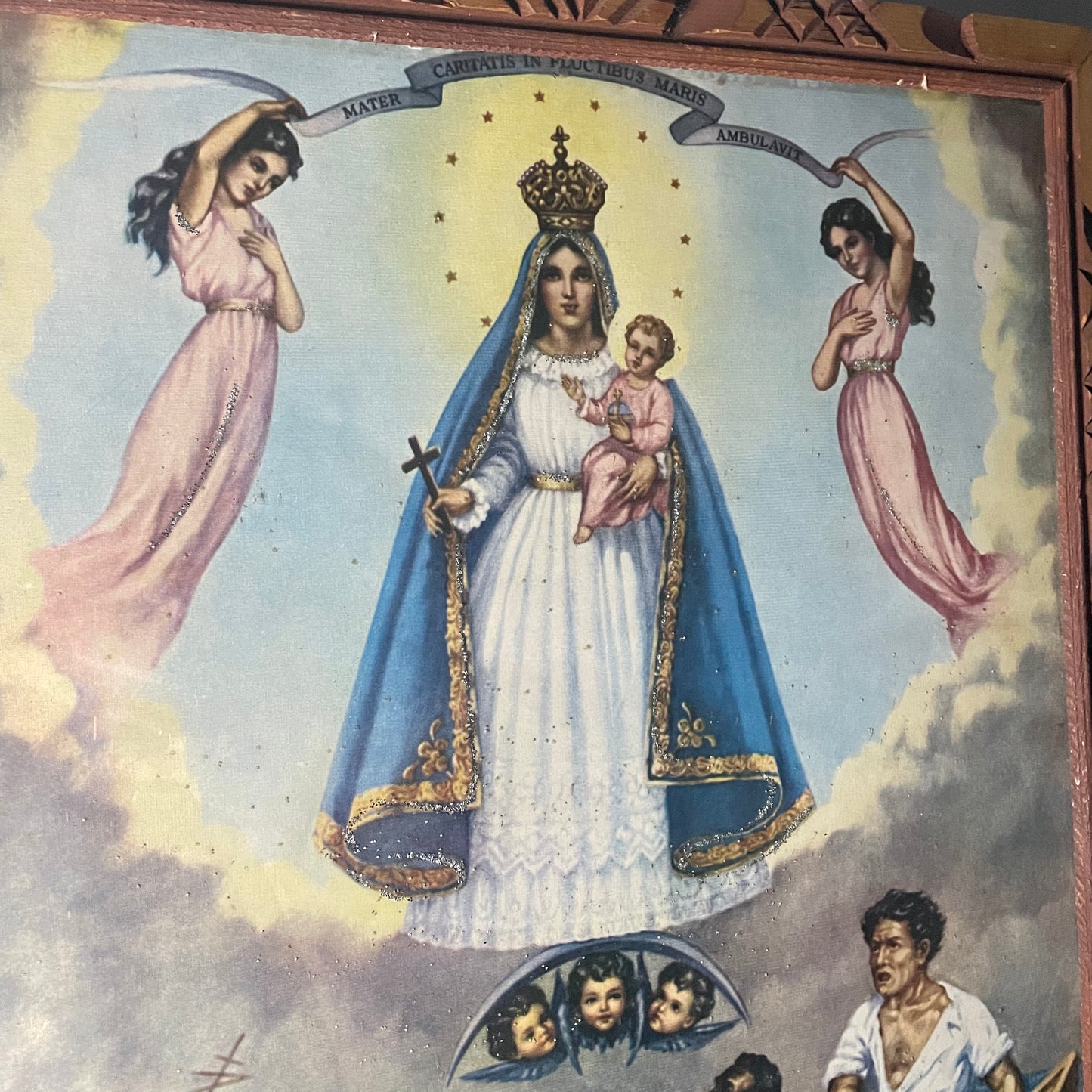 Hecho en Mexico Virgen de la Caridad del Cobre